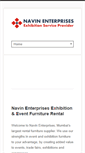 Mobile Screenshot of navinenterprises.com